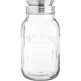 KILNER Create &amp; Make spiral kesici &ndash; lezzetli meyve ve sebze spiralleri/spagetti &uuml;retimi i&ccedil;in, saklama kavanozu dahil, 1 litr