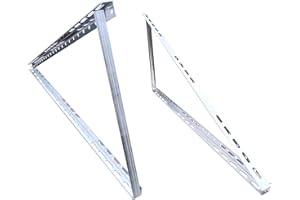 FIREND PV SET Photovoltaik 22-71 Zoll (556-1800 mm) Aufständerung Halterung Solarpanel Solarmodul Verstellbar 0-90° - 0% MwSt. (1180 mm (46 Zoll))