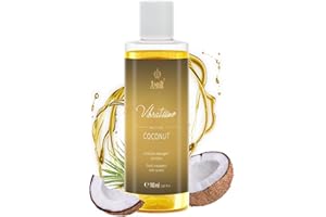 ‎VIBRATISSIMO „Coconut” Vibratissimo – olejek do masażu egzotycznego z kokosem, olejek do masażu erotycznego, 100 ml