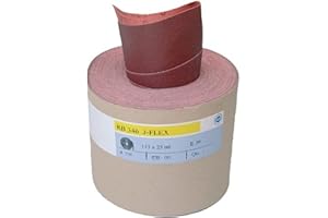HOMRY Hermes PLA30247 Rb 346 J-Flex Abrasive Cloth Roll 150 Grit 115 x 25 m-6152873