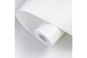 wohomuke Tapis de tiroir,60x600cm Protection tiroir Cuisine Plastique EVA Tapis de Frigo (Blanc, 60x600cm)