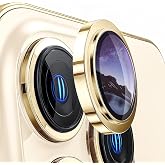 MADNOVA Camera Protector for iPhone 12 Pro Max Tempered Glass iPhone Camera Lens Protector with Iphone Aluminum Alloy Frame (