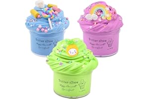 APPOFT 6-7-8-9-10 Year Old Girl Gifts-Toys for 5-6-7-8 Year Old Girls Kid Butter Slime Kit for Boys Toys Age 5-10 Cloud Slime Kit for Kids Birthday Gifts for Girl Boy Age 5 6 7 Party Favor Stress Relief Toy