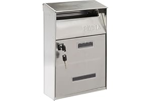 ARREGUI Domus 2010 Cassetta Postale, Acciaio Inox