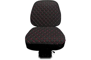 4 colores Binbir Trend Heavy Duty Tractor Seat Cover para Tractor Tipo TT Tractores Sin Cabina Carretilla Elevadora Cubierta de Asiento (TT-100) (Negro Kapitone)