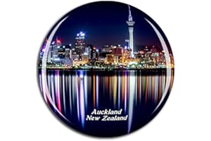 Weekino Nowa Zelandia Sky Tower Auckland magnes na lodówkę 3D szkło kryształowe turystyczne miasto podróż pamiątka kolekcja prezent mocna naklejka na lodówkę