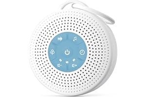 ‎GMEKA White Noise Machine Baby, Einschlafhilfe Babys mit 2000mAh Akku,Portable Sound Machine for Adults,21 beruhigende KlängeWeißes Rauschen Soundmaschine Mit Kindersicherung für kinderwagenschaukler