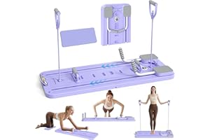 Trsaow NEW pilates reformer machine for home Foldable 4 in 1 abdominal board reformer automatic rebound pilates machine full body workout equipment reformer pilates machine