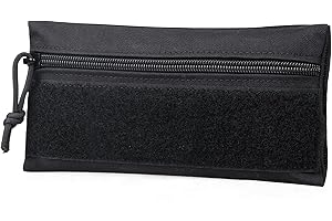 WYNEX Tactical Werkzeug Reißverschlusstasche, Tasche Einsatz EDC Organizer Utility Admin Aufbewahrungstasche Zubehör Snack-Tasche mit Hakenverschluss für MK3 MK4 Chest Rig