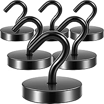 12 Ganci Magnetici Extra Forti In Neodimio - Portata Fino A 11kg, Per Frigorifero, Soffitto, Garage - Foto 8