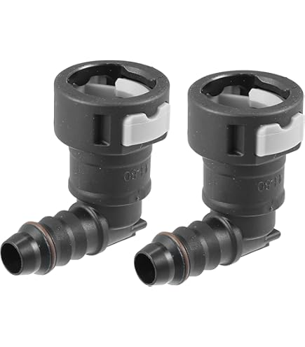 ABSOPRO Kraftstoff Schnellverschluss Set - 2 Stück 6mm Auf 6,3mm SAE