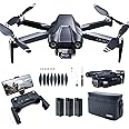 CHUBORY X10 PRO GPS Drone with Camera for Adults 4K UHD, 90 Min Long Flight Time,3280 FT Long Control Range, Auto Return, Follow Me, Brushless Motor, RC Quadcopter for Beginners(<250g)