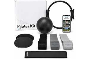 defedana Pilates-kit för hemmet, elastiska gummiband för muskelträning, elastiska träningsband, pilates-tillbehör, hemmagym