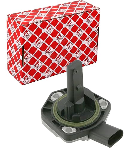 HELLA 6PR 013 680-081 Capteur De Niveau D'Huile Moteur - 3 Broches Avec Joint - Fiable Pour Audi, VW, Seat, Skoda