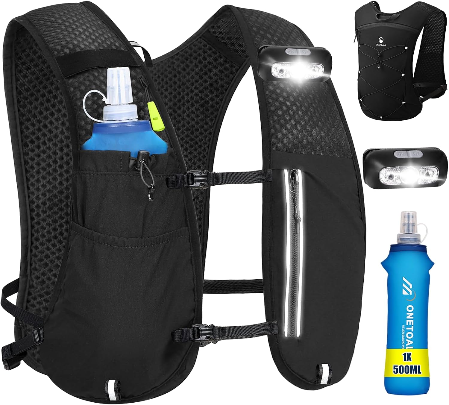 Retour d'Expérience & Bilan Utilisateur : ONETOALL Gilet Hydratation Running Femme Réfl