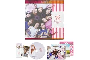 JYP Ent. - TWICE - [3rd Mini Album] -TWICECOASTER: LANE 1- Photobook + Sticker + 2 Photos + CD-R + Selfie Photo Card + Hologram TT Photo Card - Neon Magenta