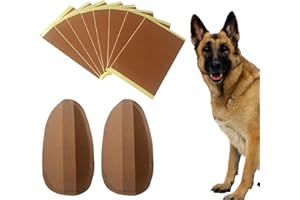 MAODOM Doberman Pose d'oreille pour Chien avec Support Vertical pour Correction des Oreilles Chien avec Ruban adhésif pour Chiens Plus 2 Mois