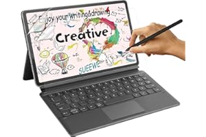 SUEEWE [2 Pezzi] Effetto Carta Pellicola per Samsung Galaxy Tab S6 Lite 2024/2022/2020 10,4 Pollici, Feel Like Opaca Paper Pellicola in PET per Disegnare Schizzi Scrittura