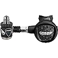 Cressi MC9/XS Compact Regulator - Regulator for Diving, INT or DIN, Adult Unisex