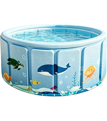 Baignoires Pliables pour Adultes, Baignoire Pliable Portable, Ensemble