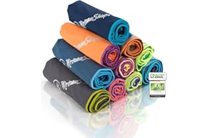‎NIRVANASHAPE NirvanaShape Mikrofaser Handtuch - Reisehandtuch, Badetuch für Urlauber - kompakte, schnelltrocknende Microfaser Handtücher als Strandtuch, Sporthandtuch - für Reisen, Camping, Sport - 180 x 90 cm