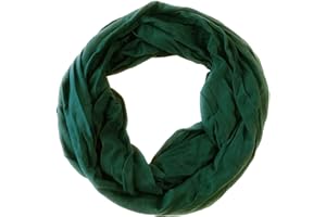 Niklarson Loop Schal Tuch unifarben Rundschal 160x45cm unisex Viskose Baumwolle PaTV22