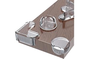 ‎MEEKYE Meekye 30/20 Stück Kantenschutz Baby, Eckenschutz Baby PVC Tischkantenschutz 2 Formen Selbstklebend, Eckenschutz Kinder Kantenschutz für Verschieden Möbel um Baby vor Verletzungen zu Schützen