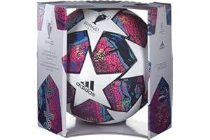 adidas Fin Ist PRO, Pallone da Calcio Uomo, Top:White/Pantone/Collegiate Royal/Bright Cyan Bottom:Hi-RES Red s18/signal Green s20/silver Met, 5