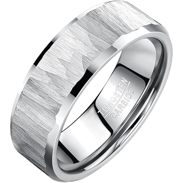 Chevalière viking Homme en acier titane avec symboles Runes blancs