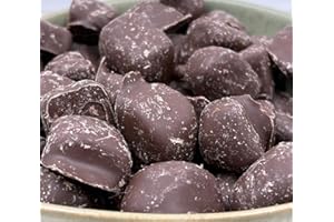 NULTHY - 500gr Jengibre con Chocolate Negro - Snack Gourmet Premium, Rico en Antioxidantes, Raíz de Jengibre Cristalizada, Postre y Aperitivo, Sabor Intenso