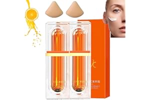 CAPPUVINI Multi VC Natural Makeup Cream, Moisturizing Makeup Tone up Cream, Face Cream, Five Vitamin C BB Cream, 4-in-1 Make-Up Cream, Vitamin C Tone-Up Lazy Concealer Face Cream (2)