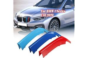 JKGROUP Clip -In Grill Inserts Grille Cover Stripes compatible with Series 1 F40 LCI 2020 7 Grilles Beams Bars M Power Sport Tech Performance Styling Tuning