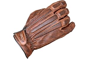 KSK Gants Hawk - Été Gants Moto, Scooter Marron, Taille XL (21-22cm)