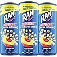 Rani Float Peach Fruit Drink With Chunks|Refreshing Fruit Drink With Peach Chunks|Pack Of 3(240Ml Each)-Can Packaging.