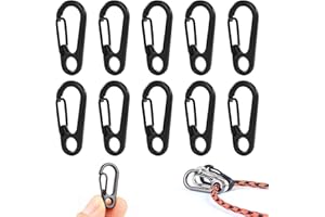 Mini Mousqueton,Mini Mousqueton Porte Clé,Mousqueton Escalade,Mousqueton Porte Cl,Mousquetons Escalade,Petit Mousqueton,Mousquetons Porte Clefs pour Camping,Clip Mousqueton