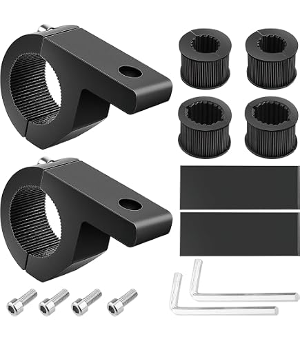Staffa Fari Destra/Sinistra Per BMW F20/F21/F22/F87 M2 – OEM 51647273066/51647273065 In ABS Nero