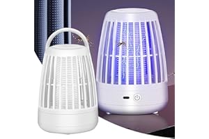 WAOTIER Tue Mouche,Tue Mouche Electrique, Anti Moucherons Interieur, Lampe Anti Moustique, Attrape Mouche,Anti - Moustique, Imperméable à l'eau, pour La Maison, Camping, Pique - Nique,USB Attrape Insecte (B)