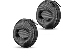 Pebipoo 2 Stück Reise Uhrenbox Tragbare Uhrenetui Uhren Aufbewahrungsbox mit Reißverschluss und Soft Felted Interior