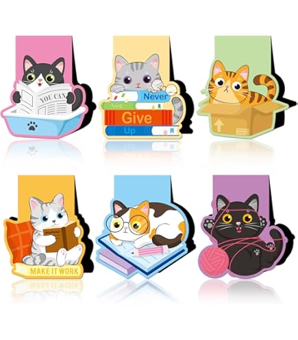 48 Arcapáginas Agnéticos De Subliación, Arcadores De Libros En Blanco, Clips De Página
