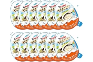 AL DUCHAN 12x Kinder Vorteilspaket Creamy & Crunchy Milchschokolade