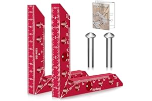 YOHOLD Pince à angle droit, équerre à 90 degrés, recherche de centre de marquage des bords, équerre de machiniste de précision, équerre de mesure rapide pour armoire, tiroir, cadres photo -120 mm