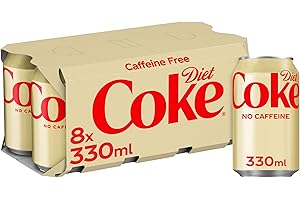 Diet Coke No Caffeine 8 x 330 ml