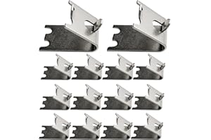 MUZRUNQ Frigorifero CLIPS CLIPS FRIDIO Supporto per mensole in acciaio inossidabile Fridge Clip Frigorili Frigo
