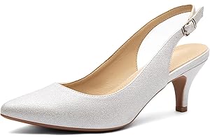 Greatonu Chaussures à Talon Classics Espigones avec des Boucles et des Sangles sur Le Dos pour Les Femmes 36-41 EU