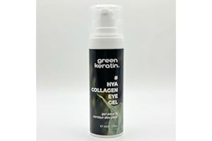Green Keratin - HYACOLLAGEN - Gel pour le Contour des Yeux, 30ml