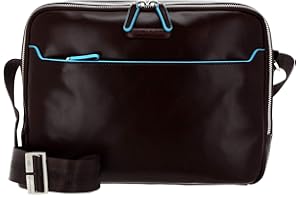 PIQUADRO Comparti, Tracolla in Pelle 2 condivisa Uomo, Taglia Unica