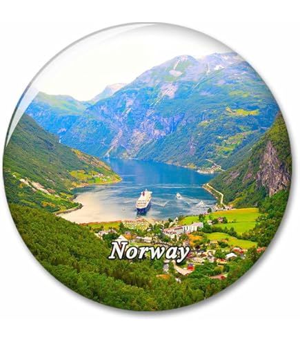 Stavanger Noruega Imán De Nevera De Cristal Para Recuerdo Turístico