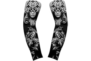 Aisikoo Arm Sleeve Gaming - Armsleeve Gaming, Gaming Arm Sleeve, Tattoo Ärmel, Atmungsaktive Armsleeve für Herren & Damen, ideal für Sommer & Winter, Sport & E-Sport