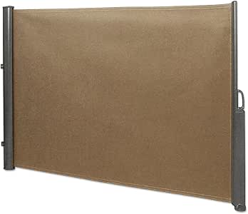 Amazon.de: Seitenmarkise 1, 8 x 3, 5 m braun Sichtschutz ...