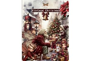 Vintage Christmas Ephemera Book for Card Making: A collection of over 400+ Cozy Winter Holiday Images to Cut out and Collage